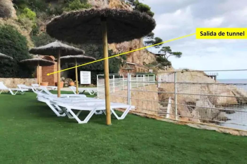 Apartamento Capsasalbegur137 Piscina Del Mar Vista Al Patio Exterior foto